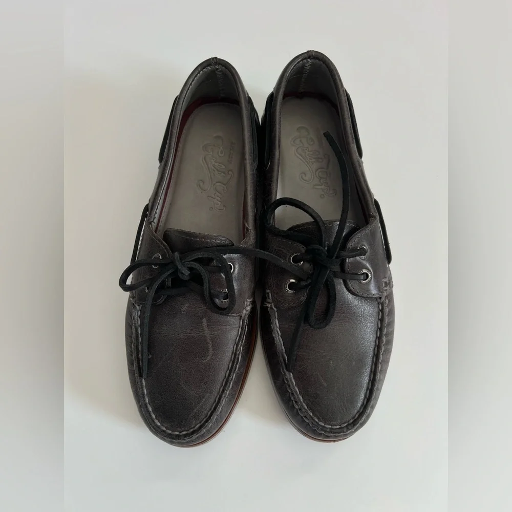 Sperry Gold Cup Boat Shoe in Midnight Grey